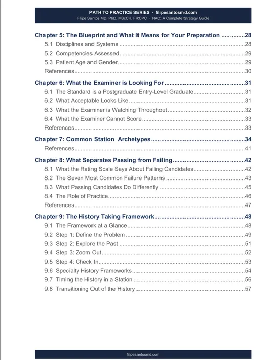 NAC: A Complete Strategy Guide: sample page 2