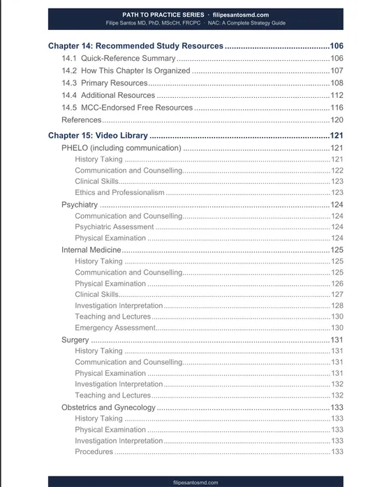 NAC: A Complete Strategy Guide, sample page 3 of 6, opens full size
